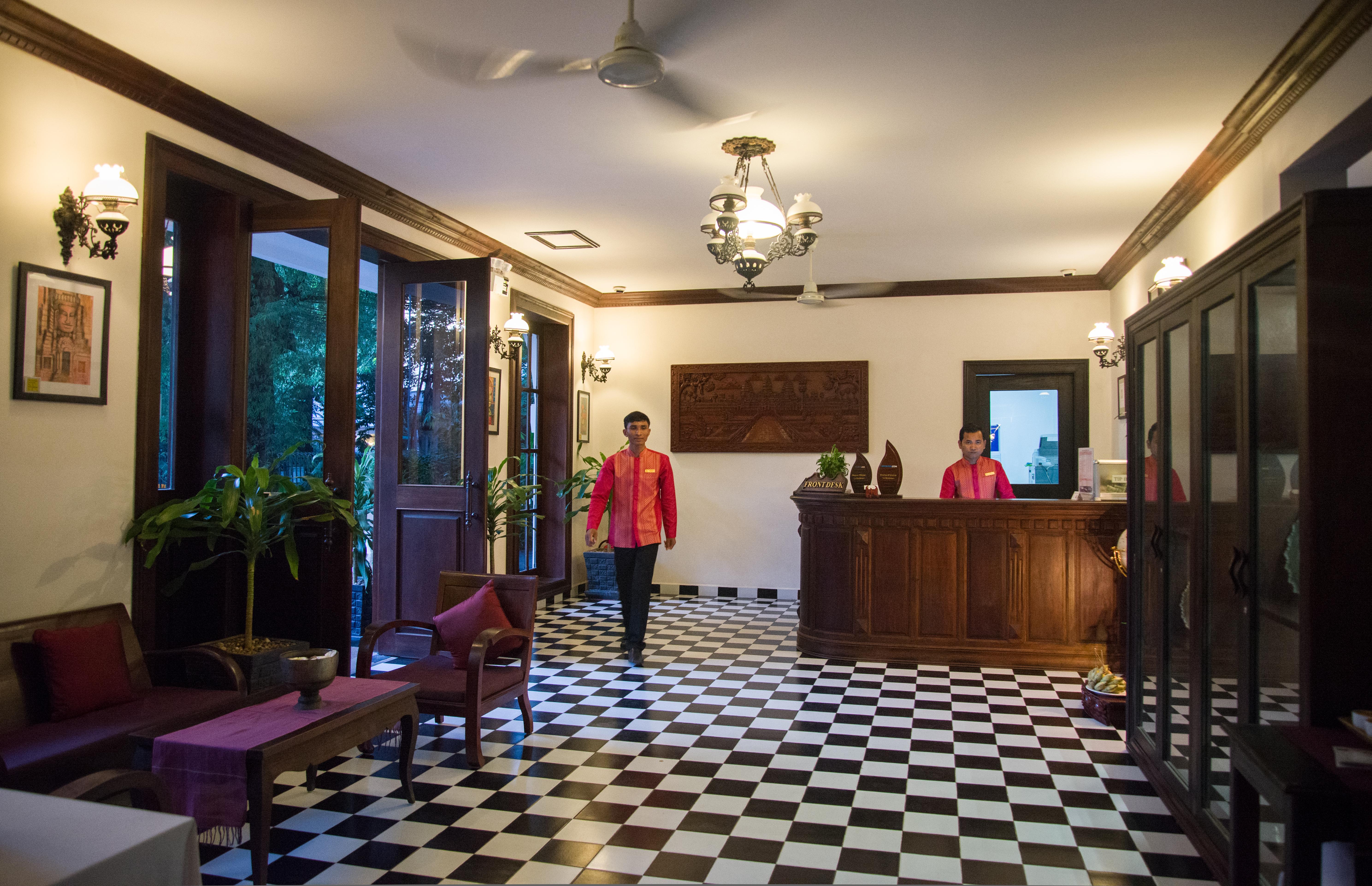 ชาโต้ ดังกอร์ ลา เรซีดาง Hotel เสียมราฐ ภายนอก รูปภาพ